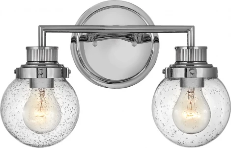 Бра Hinkley Poppy QN-POPPY2-PC-BATH (220V, шар, IP44)