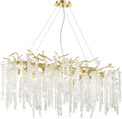 Подвесная люстра Banche 5005/12 Odeon Light (220V, подвески, на тросе, ветки)