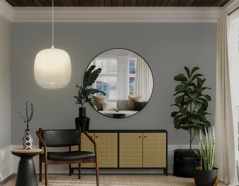 Подвесной светодиодный светильник Ambrella High Light LH11091 (220V, на проводе, круглые)