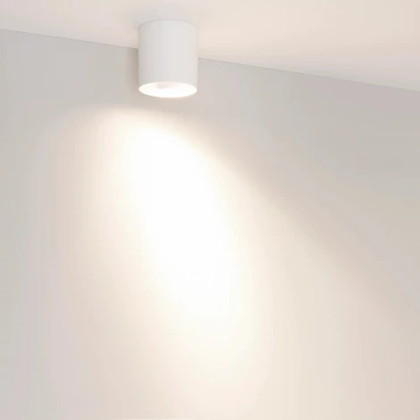 Накладной светильник светодиодный SP-ACENTO-R95-10W Day4000 (WH, 20-45 deg, 230V) (Arlight, IP20 Металл) 055739