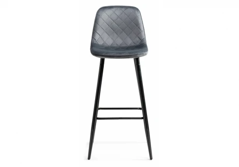 Барный стул capri dark gray / black