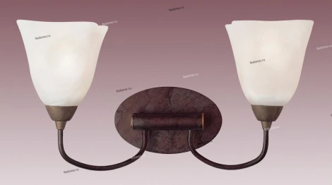 Бра N-Light BX-0100 BX-0100/2 gray with red