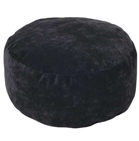Пуфик Dreambag Шайба Темно-Серый Микровельвет (Классический) 4112701
