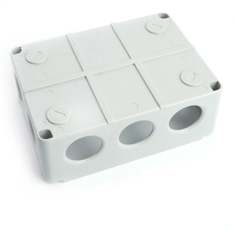 Коробка разветвительная (серый) Stekker 39999