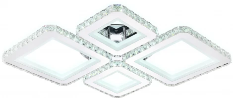 Потолочная люстра Ambrella Acrylica FA1726 (регулировка яркости, LED, 220V, пульт управления)