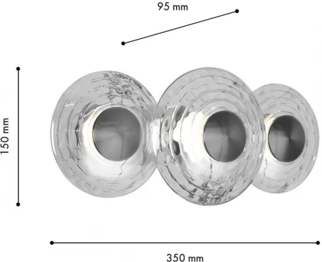 Настенный светильник Favourite Claros 4643-3W (LED, 220V)