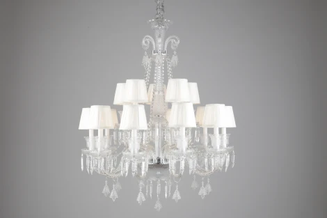 Подвесная большая люстра ярусная Aployt Lara APL.710.03.15 (220V, на цепи)