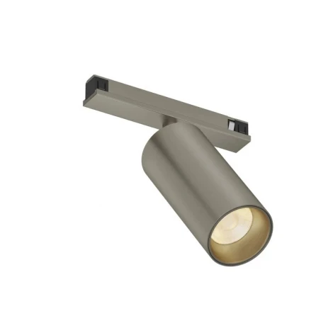 Трековый светильник магнитный светодиодный Denkirs Shine Spot Zigbee DK5941-DN 48В 10Вт 2700-6000K темный никель алюминий