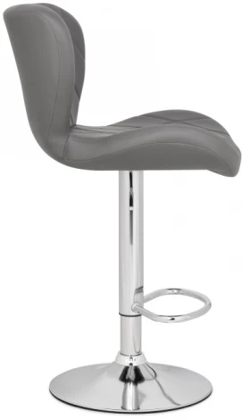 Барный стул Woodville Porch gray / chrome 15509
