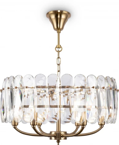 Подвесная люстра Maytoni Suite MOD122PL-06BS (220V, на цепи, круглые)