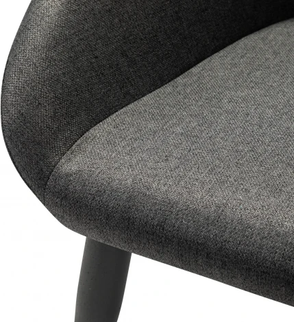 Кресло Kent темно-серый/черный R-Home арт.410119130h_ТмСер_черн