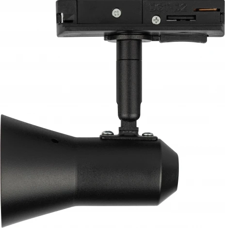 Трековый светильник однофазный ЭРА TR37-GU10 BK (220V)
