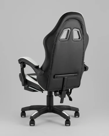Кресло спортивное TopChairs MG-7019 черно-белый TopChairs УТ000042692