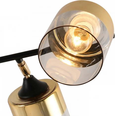 Потолочная люстра на штанге Reluce 01555-3.3-04B BK+FGD (220V)