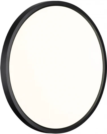 Настенно-потолочный Sonex Alfa Black 7660/24L MITRA пластик/белый/черный LED 32Вт 3000/4000K D400 IP20 7660/32L (220V, круглые)