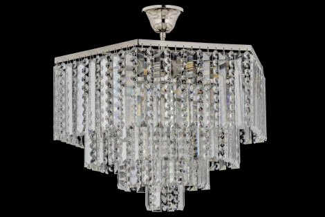 Потолочная люстра на штанге Arti Lampadari Loreto E 1.5.40.105 N (220V, хрусталь)