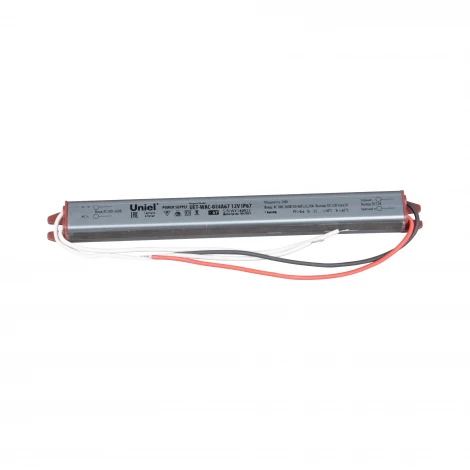 Блок питания ультратонкий 24Вт Uniel UET-WAC-024A67 12V IP67