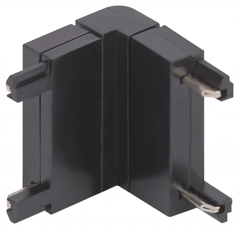 Коннектор угловой для магнитного шинопровода ЭРА TRM-S5-CCW BK