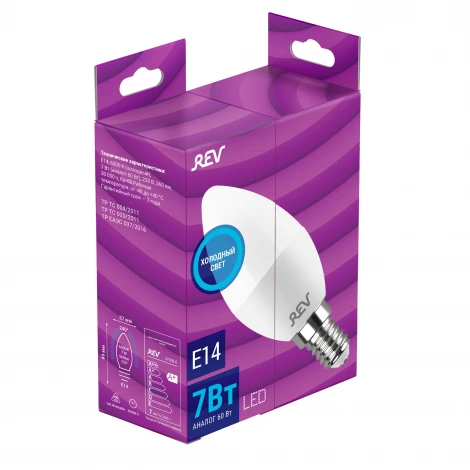 Лампочка светодиодная REV 32508 6