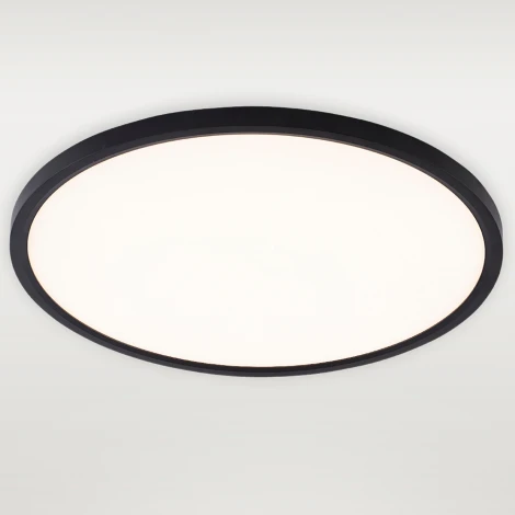 Потолочный светильник круглый светодиодный 30W, черный Natali Kovaltseva Plain LED LAMPS 81114/4C (220V, круглые)