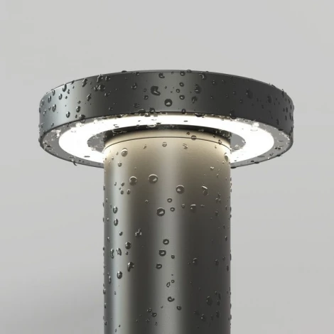 Наземный светильник светодиодный уличный Denkirs Dramen DK9704-BK (220V, круглые, IP65)