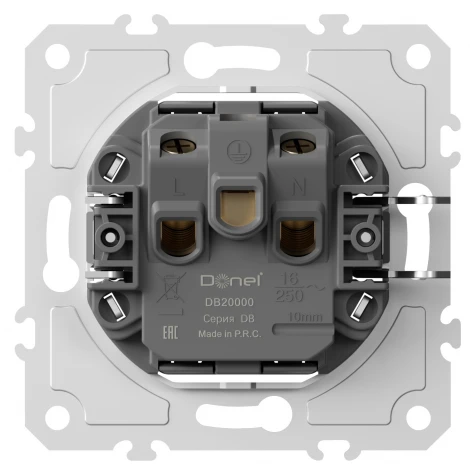 Механизм универсальной розетки мультистандарт Donel DB DB20000