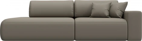 Диван прямой Лига-036 НПБ Модерн подлокотник справа Лига Диванов (Экокожа) арт.127709