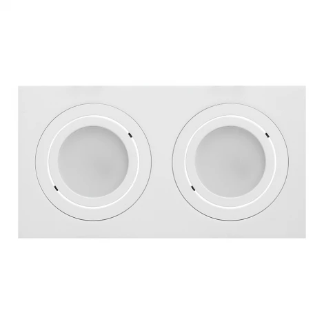 Встраиваемый светильник под лампу GU5.3 белый Wolta Alto WDL-GU5.3/01W-02