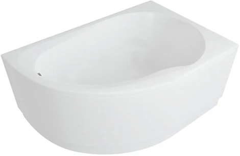 Акриловая ванна Акватек Вирго R, с фронтальным экраном