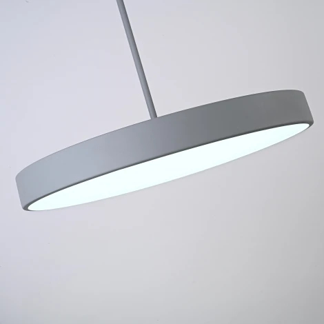 Подвесной светильник Wi-Fi Turna One D50 Gray By By ImperiumLoft Turna-One01 (LED, 220V, голосовое управление, умный дом - Алиса, на проводе, круглые)