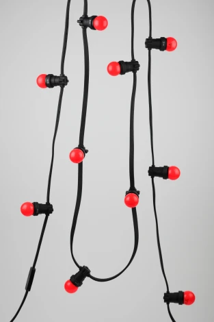 Лампочка светодиодная красная для Белт-лайт E27 1W ЭРА ERARL45-E27