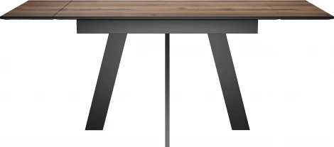 Стол обеденный WINGS Дуб делано/Черный, Черный арт.00-00075224