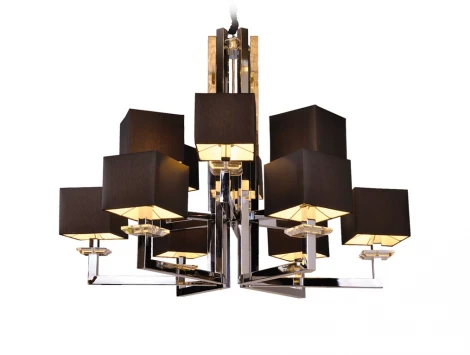 Подвесная люстра Newport 3200 3206+6/C без абажуров