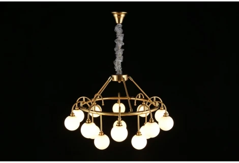 Подвесная люстра Aployt Eloiz APL.839.03.15 (220V, на цепи, шарики)