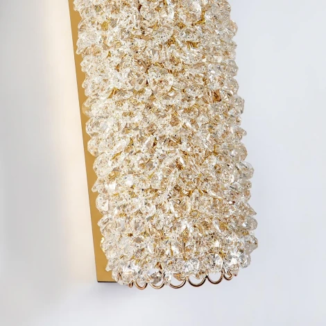 Бра светодиодное хрустальное с регулировкой цветовой температуры Modelux ML.2318.300 GD