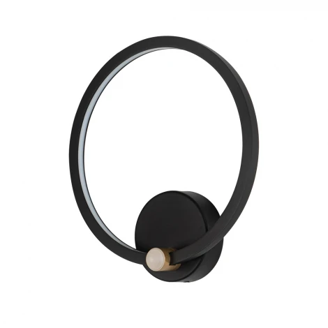 Бра Arte Lamp Errai A2195AP-1BK (LED, 220V, кольцо)