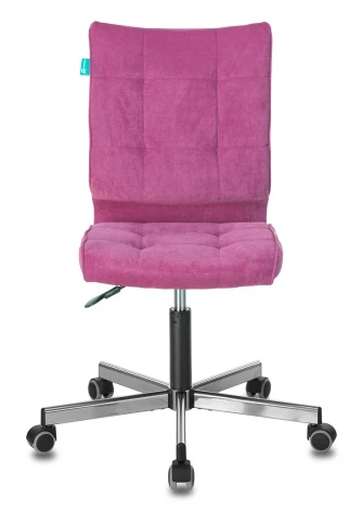 Кресло Бюрократ CH-330M малиновый Light-15 крестовина металл хром