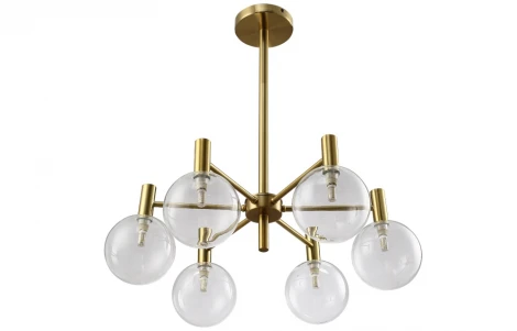 Потолочная люстра Crystal Lux Andres SP6 BRONZE/TRANSPARENTE