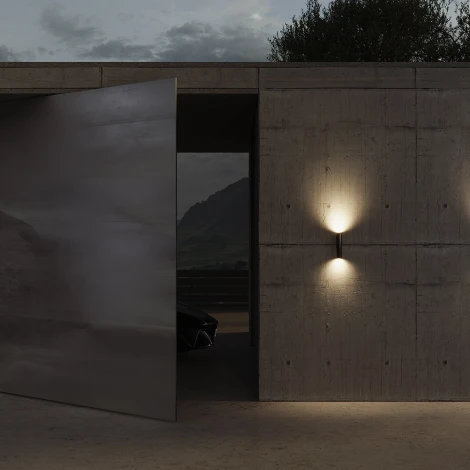 Уличный настенный светильник Maytoni Outdoor Tube O508WL-L5B3K