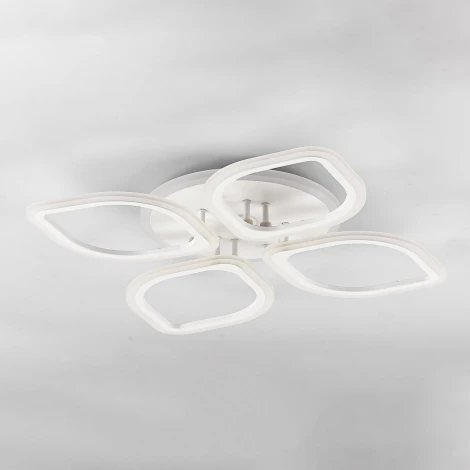 Потолочная люстра RGB Citilux Ромби Смарт CL236A140E (LED, 220V, умный дом - Алиса, Маруся, Сири, цветы)