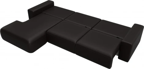 Диван угловой Лига-036 НПБ Классик Лонг левый угол Лига Диванов (Экокожа) арт.127790L