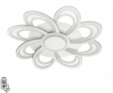 Потолочная люстра Lumion Manila 8198/95L белый, металл/акрил с пультом ДУ 3000-6000К LED 95W 220V
