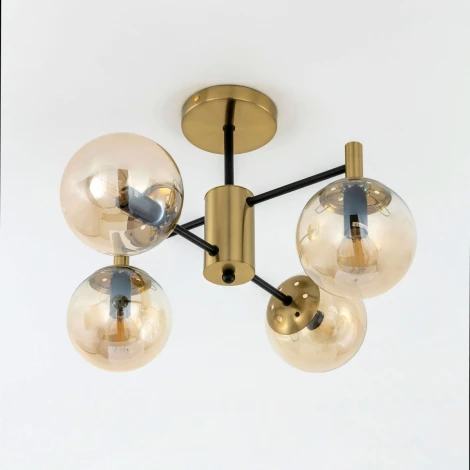 Потолочная люстра на штанге Citilux Шарлиз CL143143 (220V, шарики)