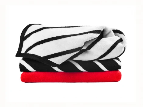 Плед Memphis ОГОГО 755219 (красный, черный)