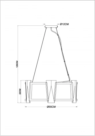 Подвесной светильник Arte Lamp Grato A4079LM-6CC (220V, на тросе, круглые)