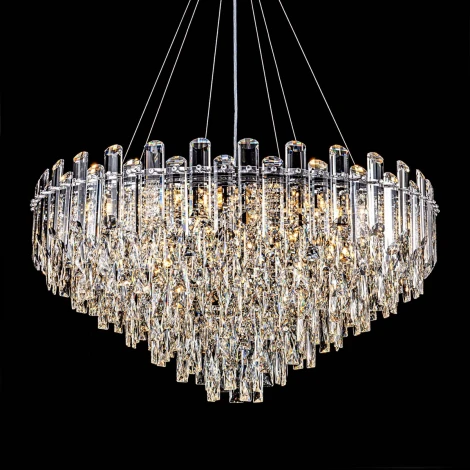 Подвесная люстра хрустальная Modelux ML.7088.800 CR