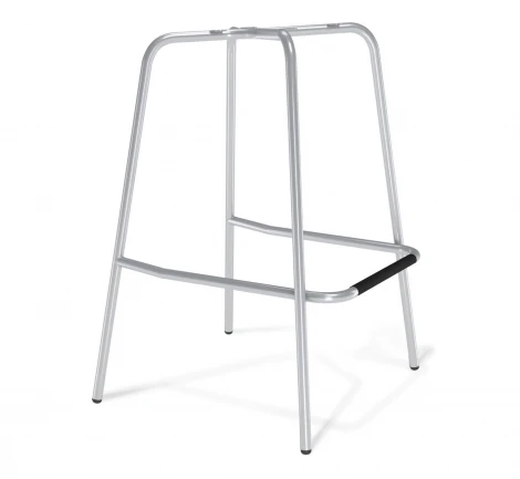 Стул барный Sheffilton SHT-ST59/S196 черный/белый/хром лак 6851664806