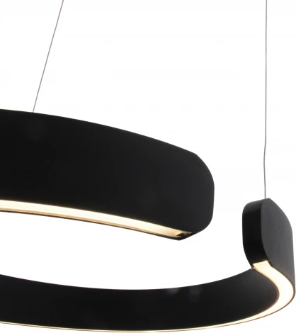 Подвесной светильник светодиодный с регулировкой цветовой температуры и яркости Mizi'en Leo MZ31371-400B (220V, на тросе, кольцо)