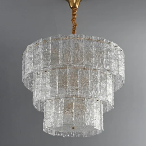 Подвесная люстра ярусная iLamp Manhattan P6315-D800 BR (220V, на цепи)