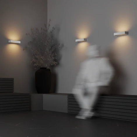 Уличный настенный светильник  Maytoni Lot O428WL-L20W3K (LED, 220V, IP65)